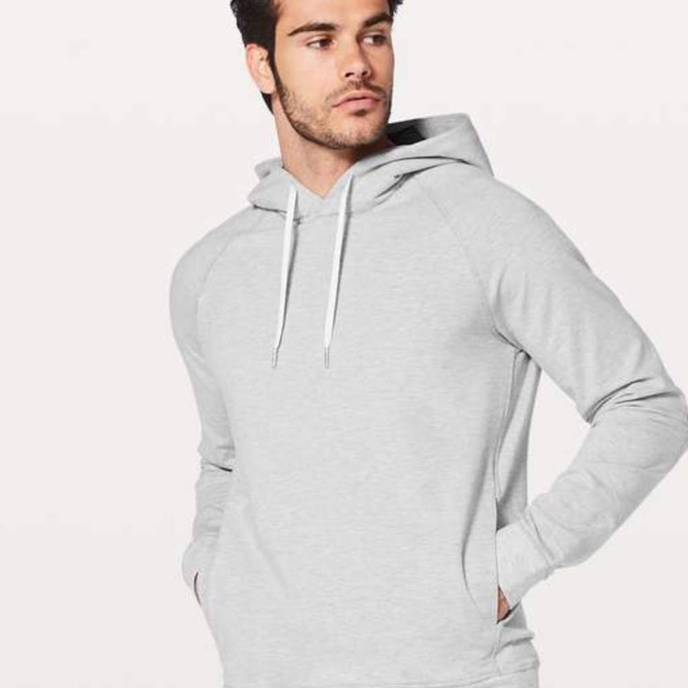 Lululemon City Sweat hoodie. Size small Men’s in light heather gray